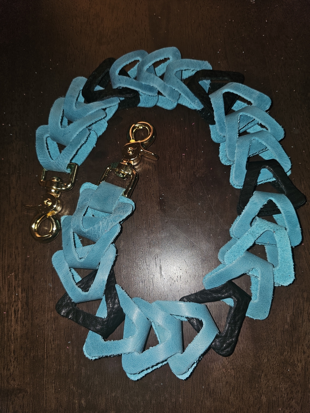 KMM Chainlink Shoulder Strap with Gold Hardware